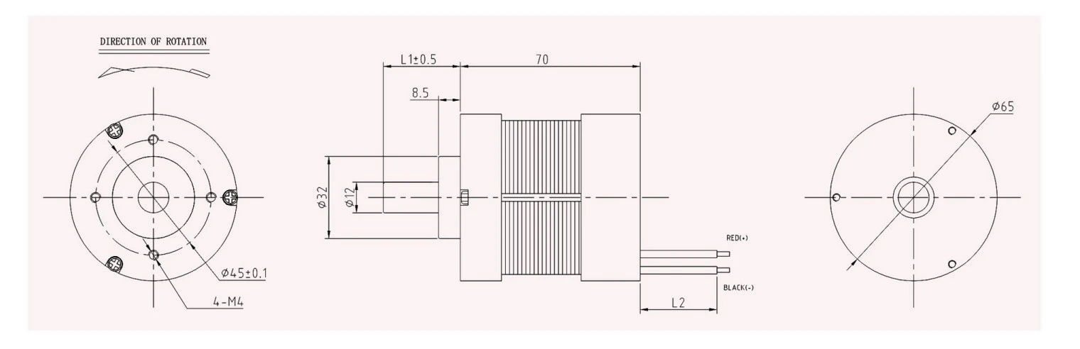product-900-330 6570 motor outline