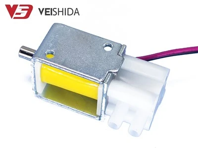 Normalnie zamknięty minizawór elektromagnetyczny DC 3v