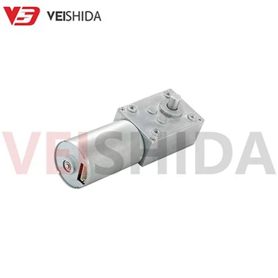 Silnik z przekładnią ślimakową